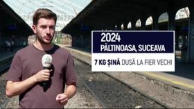 VIDEO Hoții de pe calea ferată din România pun în pericol viețile a mii de oameni